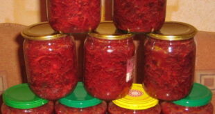 Заправка до борщу на зиму по-українськи фото