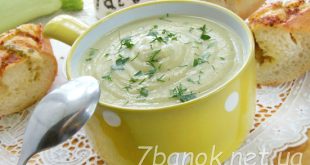 Кабачковий суп-пюре